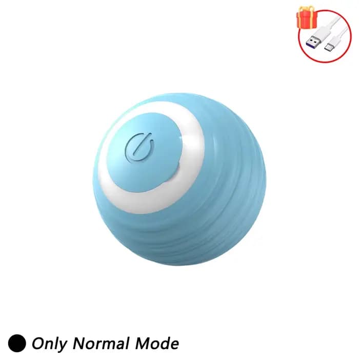 Boule Teaser automatique pour chat, avec fausse queue, capteur intelligent Rechargeable, jouet d'int