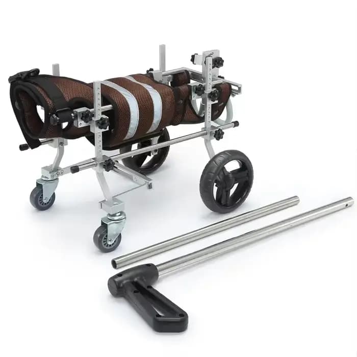 HarNISSAN-Poussette à quatre roues pour animaux de compagnie, accessoires d'entraînement pour chiots