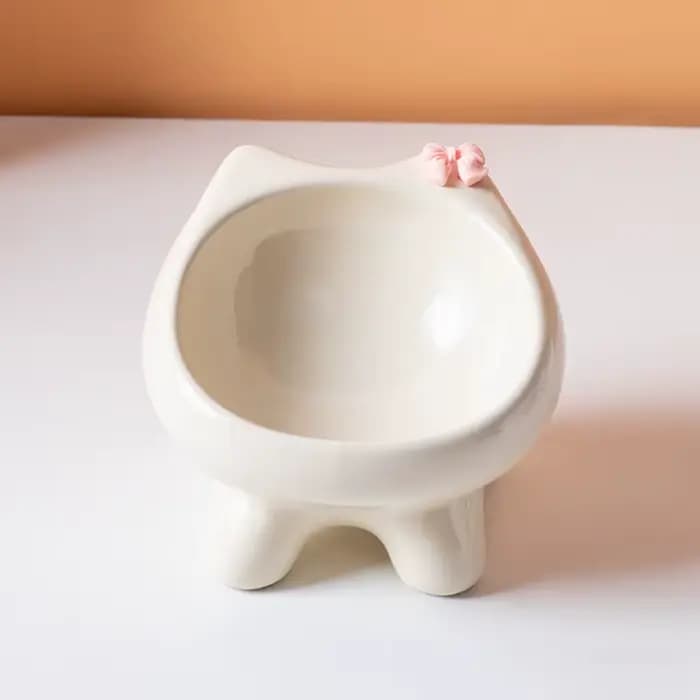Bol à nourriture pour chat et chien en céramique, super mignon, pour riz et aliments, fournitures po
