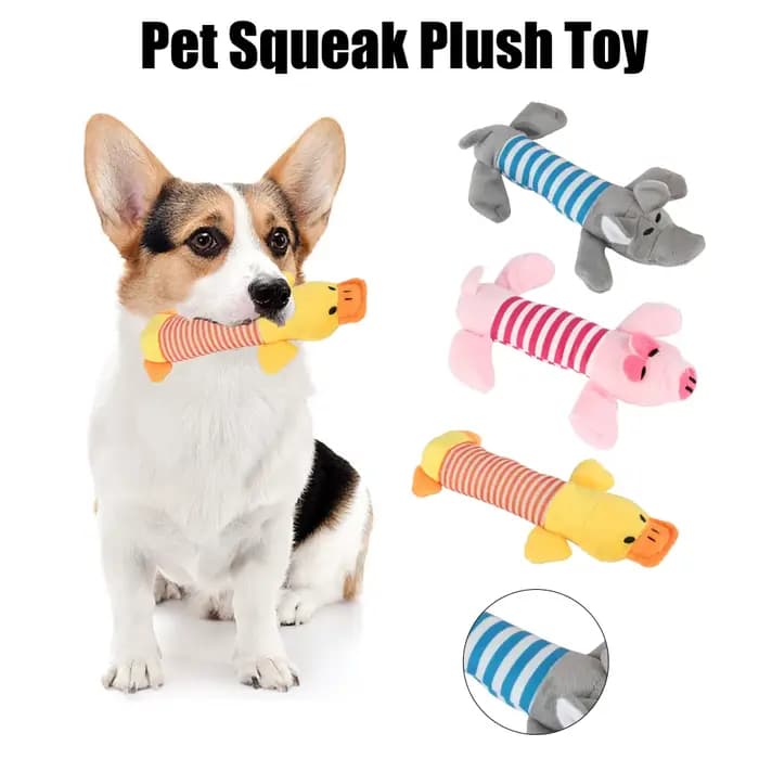 Jouets polaires adaptés à tous les animaux de compagnie, chiens et chats, poupées sonores à mâcher p