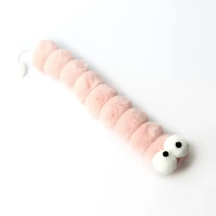 Jouets à mâcher interactifs pour chat Caterpillar Design, divertissement autonome, soulagement de l'