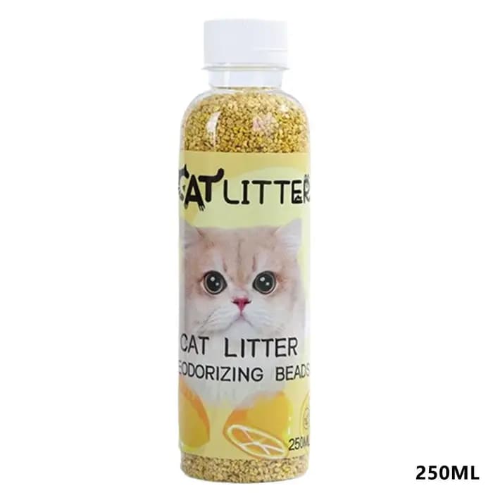 Litière pour chat perles désodorisantes perles anti-odeur agent éliminant les odeurs granulés bac à 