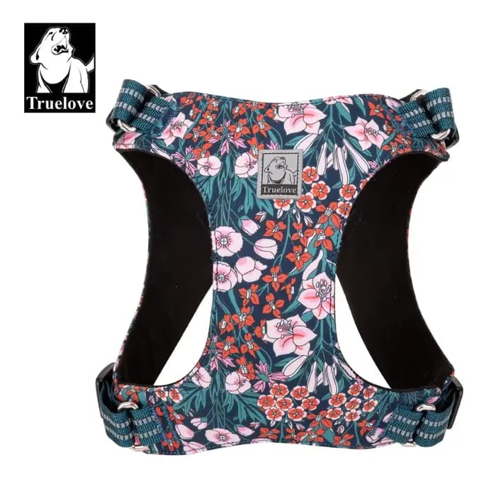 Truelove harnais pour animaux de compagnie Floral Floral harnais pour chien chien gilet Type chien c