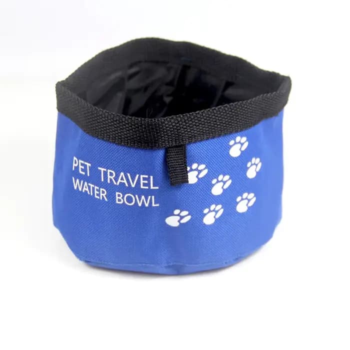 Gamelle de voyage pour chien, gamelle Oxford pour la randonnée en extérieur, distributeur de nourrit