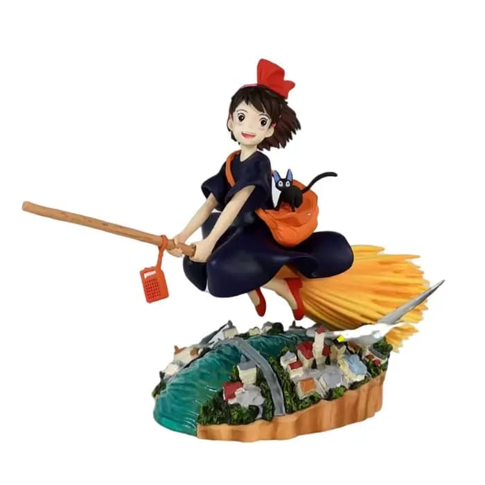 Service de livraison de Kiki, balai Gk, petite sorcière, figurines de dessin animé Kiki, belles déco
