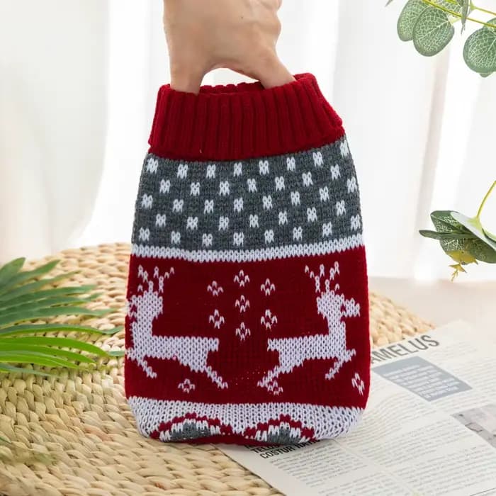 Pull-over pour chat mignon, costume chaud d'hiver pour animaux de compagnie, vêtements pour chats, K