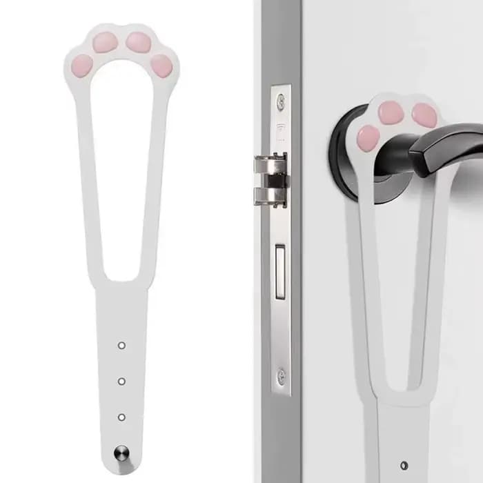 Support de porte pour chat, loquet réglable, butée de porte pour chien, verrou de portail élastique,