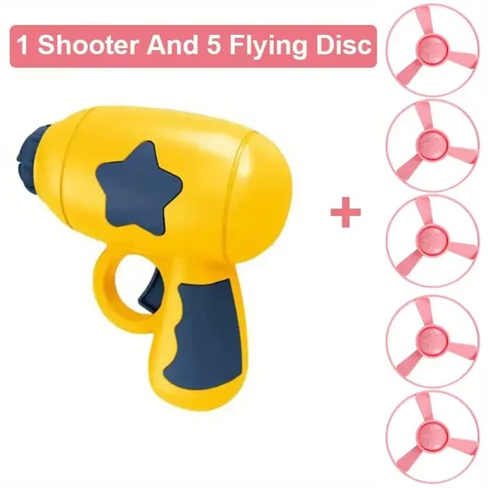Jouet interactif amusant pour chat, lanceur de mini-frisbee pour chaton, pistolet de tir, jeux de po
