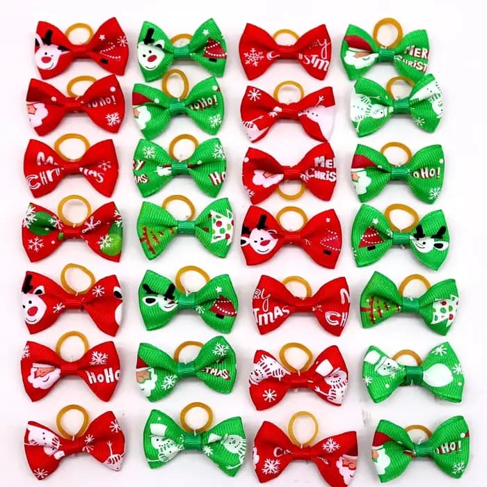Nœuds de toilettage pour chiens, 10/20 pièces, mélange de couleurs, accessoires pour petits chiens, 