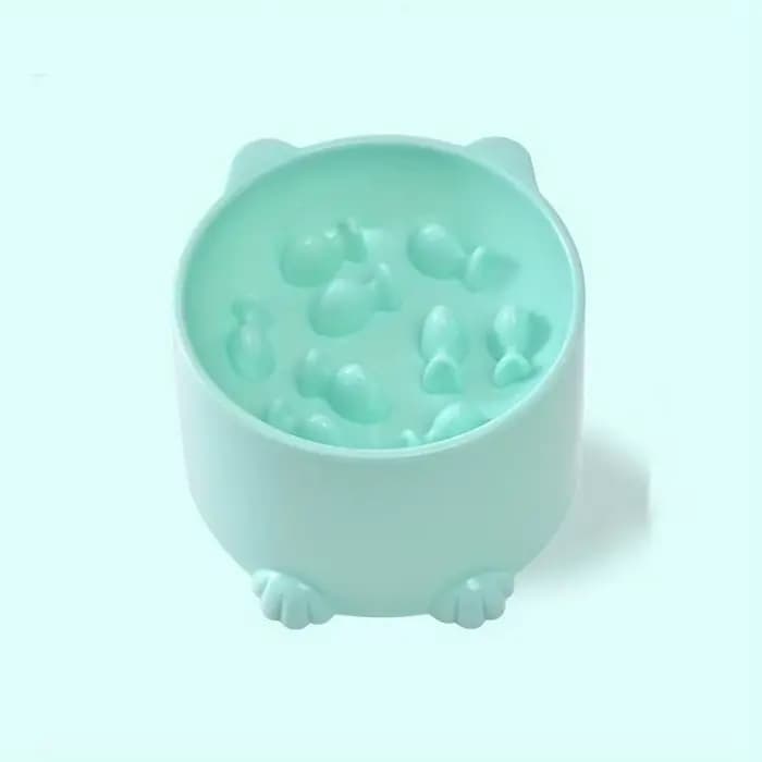 Bol de nourriture pour chat, bol de riz, nourriture lente, Anti-étouffement, Protection du cou Anti-