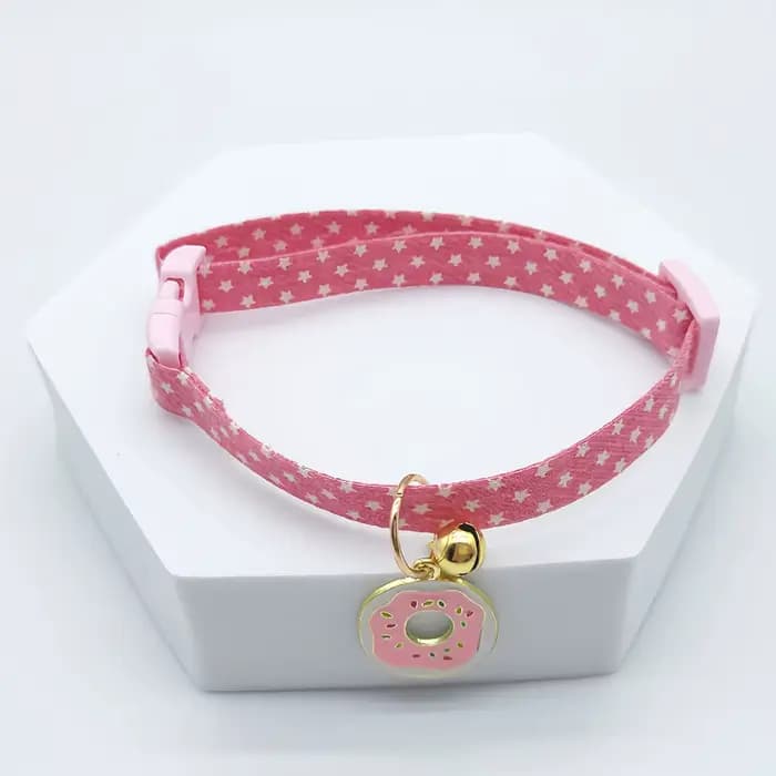 Collier réglable pour animaux de compagnie, avec cloche, pour petit chien, pendentif mignon, accesso