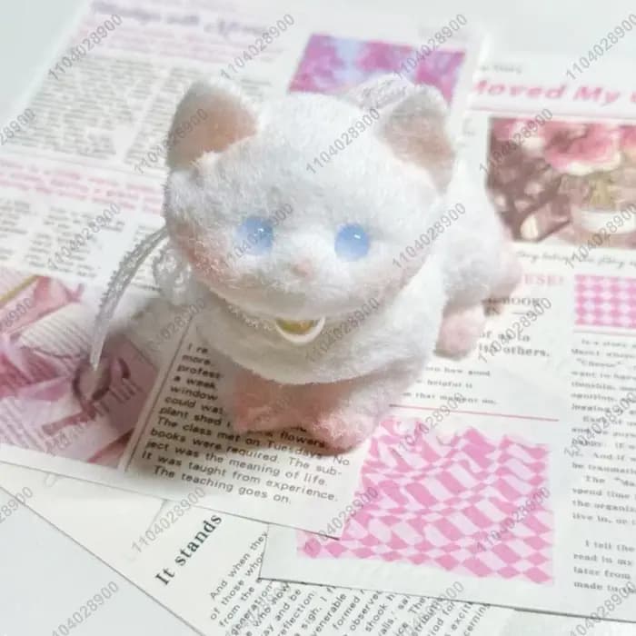 Gros Kitty chat Taba Squishy Silicone fait à la main flou chat doux Mushy presser jouet Mochi jouet 
