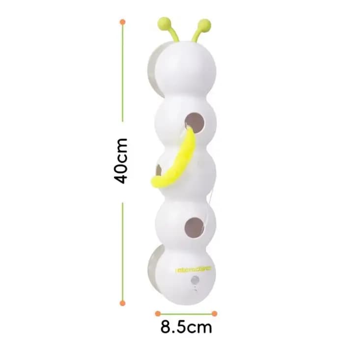 Jouet interactif pour chat Caterpillar, jouet à taquiner automatique, Rechargeable, activé par le mo
