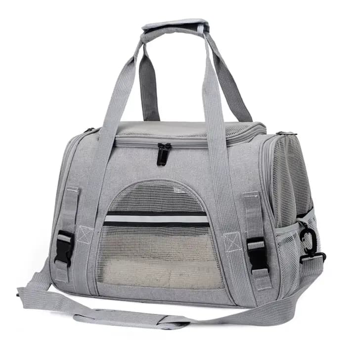 Sacs de Transport pour chiens portables à côtés souples, sacs de Transport en maille respirants, sac