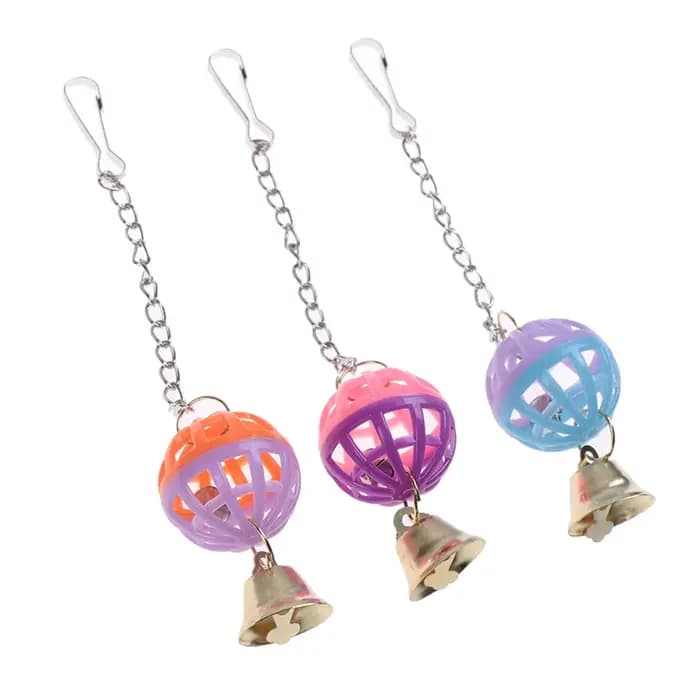 Jouets pour oiseaux de compagnie mignons, perruche d'escalade, morsure, mâcher avec frontal swing, c