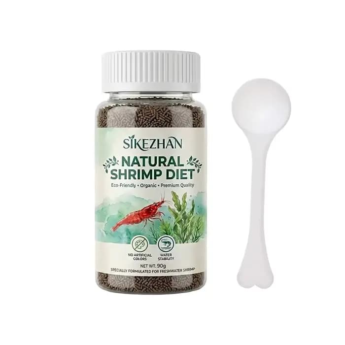 Nourriture pour crevettes biologiques 280g, alimentation naturelle écologique pour crevettes d'aquar