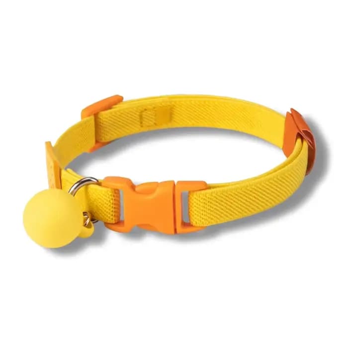 Collier réfléchissant pour chat, réglable, doux, accessoire de mode d'été avec fermoir détachable po