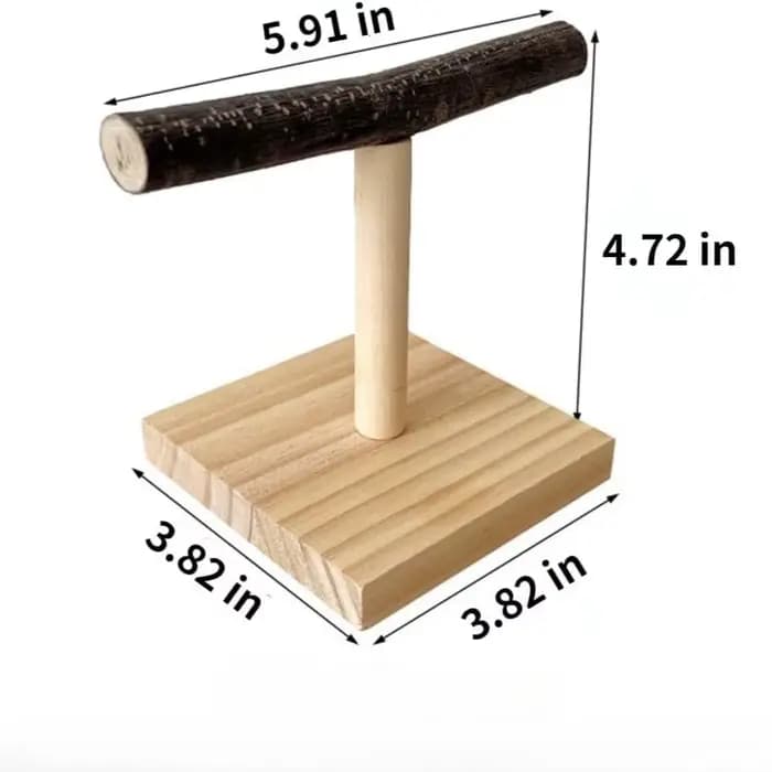 Support de perche à oiseaux Portable, plate-forme de table d'entraînement pour oiseaux, jouets inter