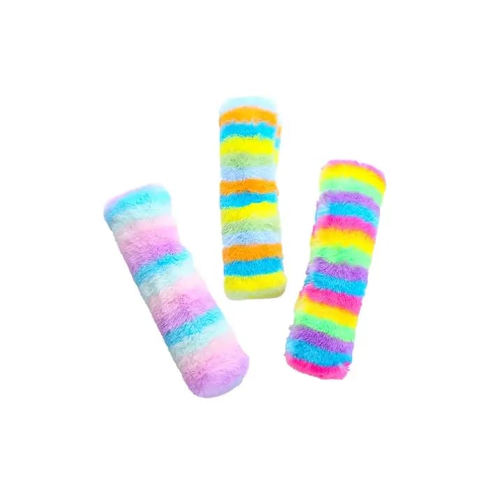 Oreiller en peluche pour chat, jouet avec catnip, papier sonore, résistant aux morsures, jeu interac