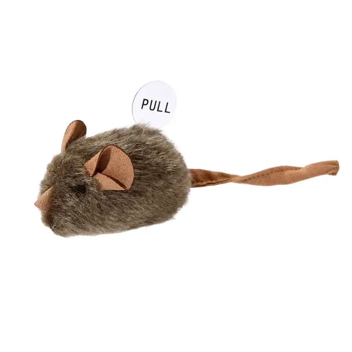 Jouet pour chat : Souris de simulation vocale, jouet amusant pour chat, résistant aux griffures et a