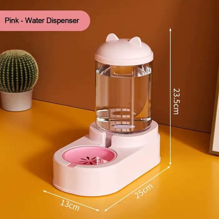 Distributeur automatique de nourriture pour chat, grande capacité, sans retard, distributeur d'eau p
