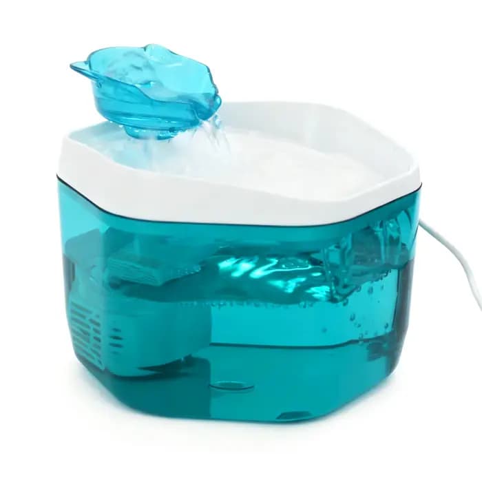 Fontaine pour chat 1,2 l/42,23 fl oz, distributeur d'eau pour chat, fontaine à boire pour animaux de