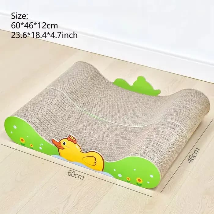 Lit à gratter pour chat, grand canapé à gratter, tapis à gratter pour grand salon à gratter pour cha