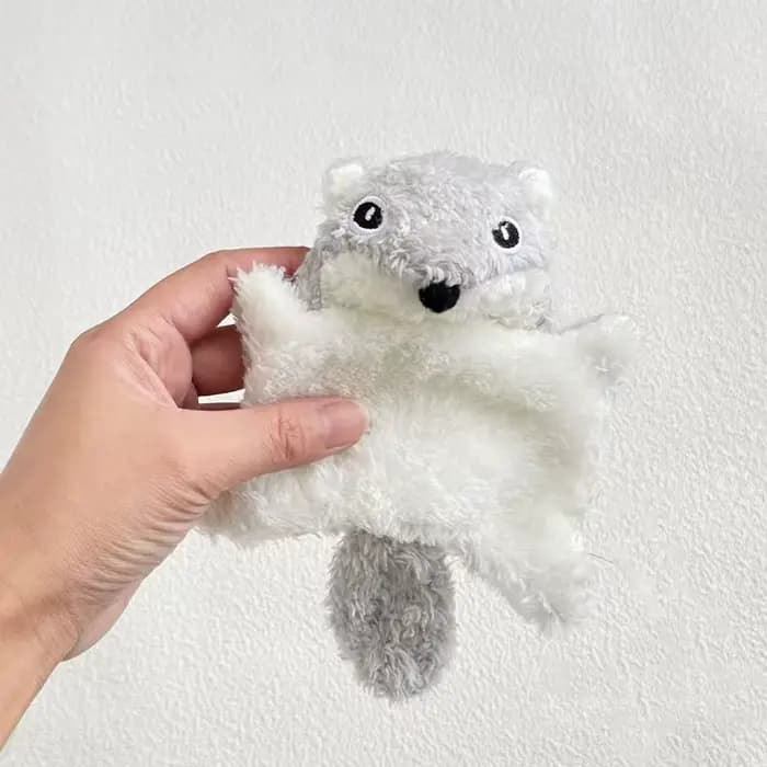 Jouet en peluche pour chat à sonnerie, pour petits chats et chiens, jouet interactif amusant pour an