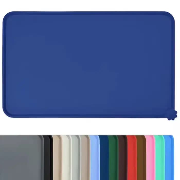 Tapis de nourriture pour chien et chat, pour bol d'alimentation pour animaux de compagnie, imperméab