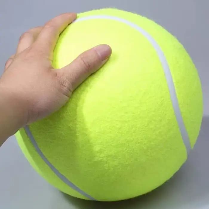 Balle de Tennis géante pour chien, 7/8/9.5 pouces, jouets pour animaux de compagnie, jouet à mâcher,