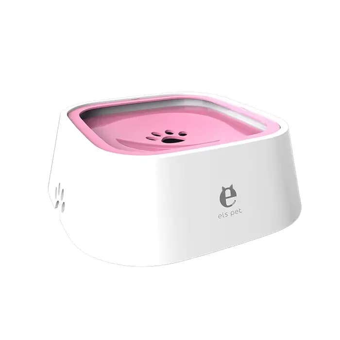 Bol pour animaux de compagnie, bol à boire pour chien, sans bouche humide, bol flottant pour éviter 