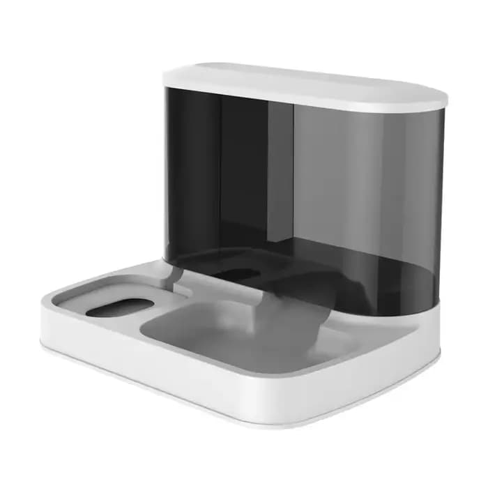 Distributeur automatique de nourriture pour chat de grande capacité, bol d'eau potable, fournitures 