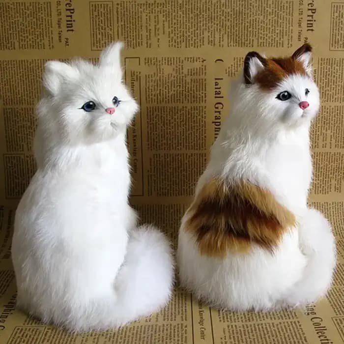 Grand chat de Simulation de 20CM