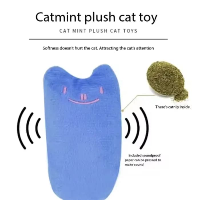 Jouets à mâcher pour chats avec herbe à chat