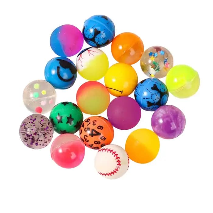 Boule élastique en caoutchouc