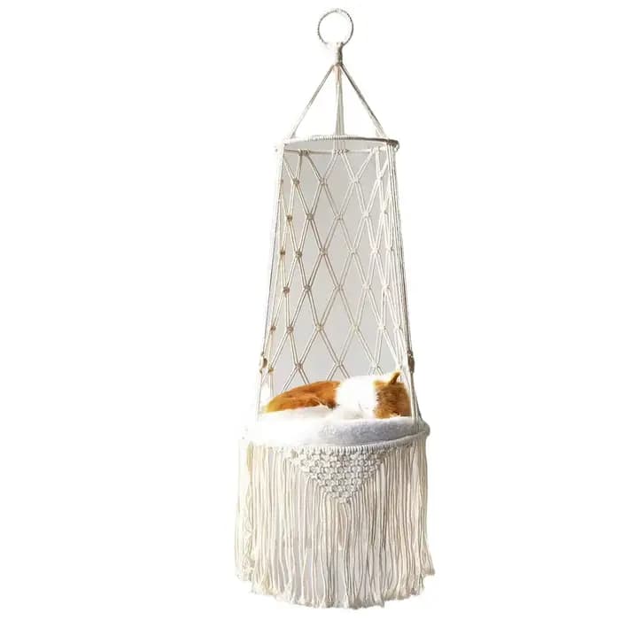 Perche de fenêtre pour chat d'hiver