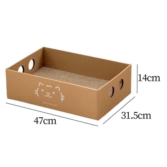 Boîte à gratter pour chat