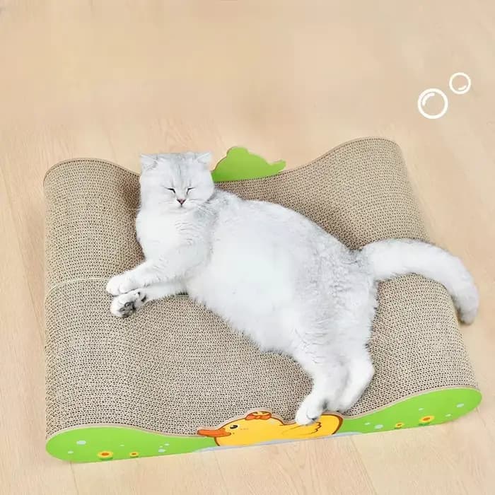 Lit à gratter pour chat