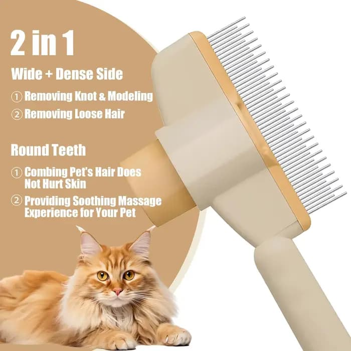 Peignes professionnels pour chats et chiens