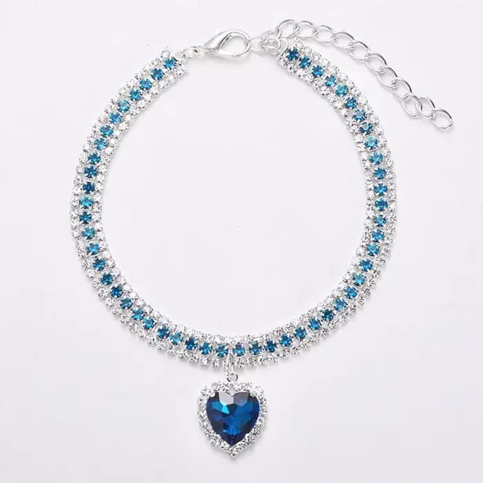 Collier de luxe en cristal pour chat