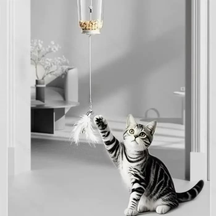 Jouet interactif pour chat