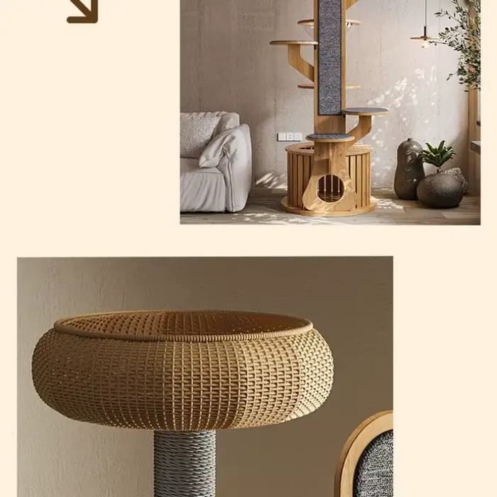 Structure d'escalade pour chat