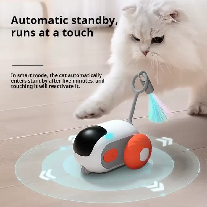 Jouet de voiture télécommandé Intelligent 2.0 pour chats