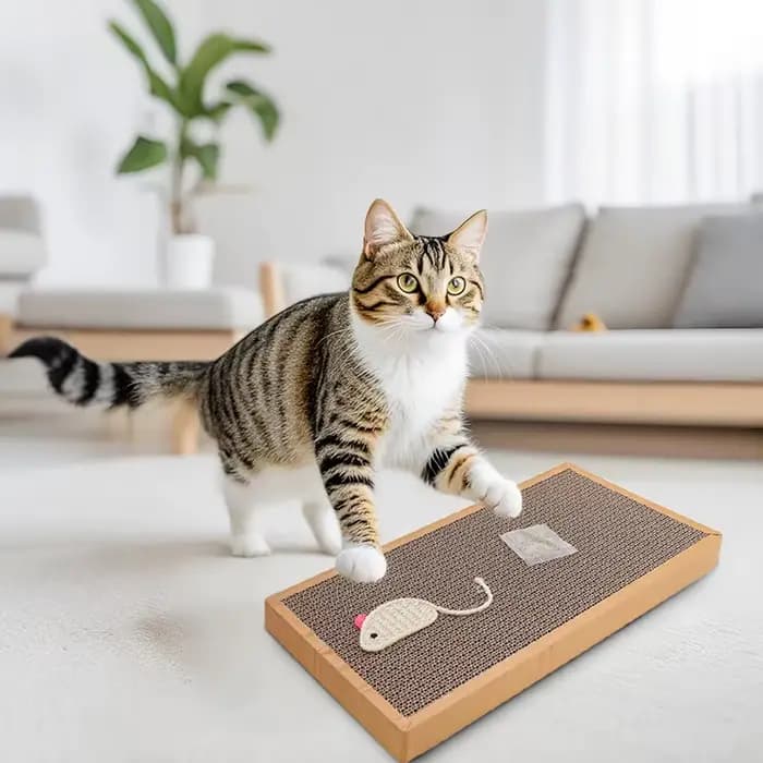 Planche à gratter pour chat