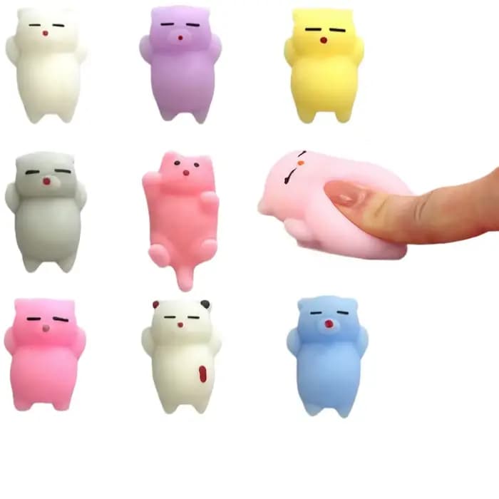 Jouets à presser chaton