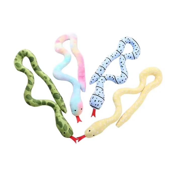 Jouets interactifs pour chat en forme de serpent