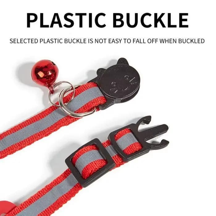 Collier anti-perte en silicone pour chat