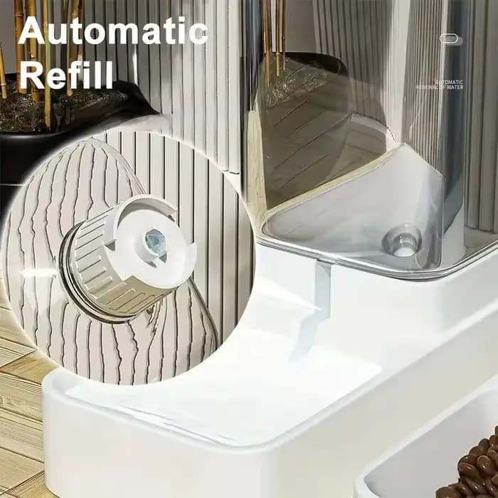Mangeoire automatique de grande capacité pour animaux de compagnie