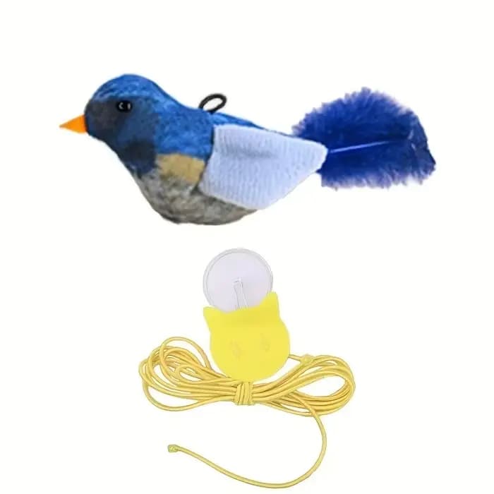 Jouet pour chat en forme d'oiseau volant
