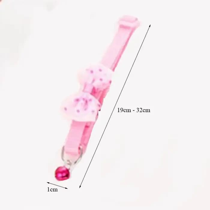 Collier pour chien et chat à nœud papillon tendance